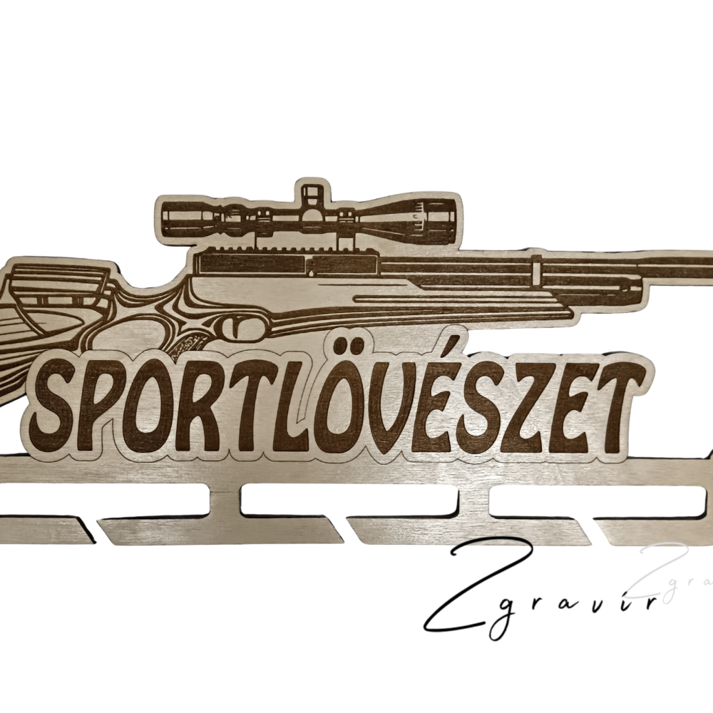 Sportlövészet Éremtartó