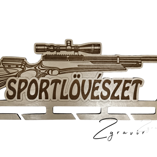 Sportlövészet Éremtartó