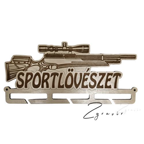 Sportlövészet Éremtartó