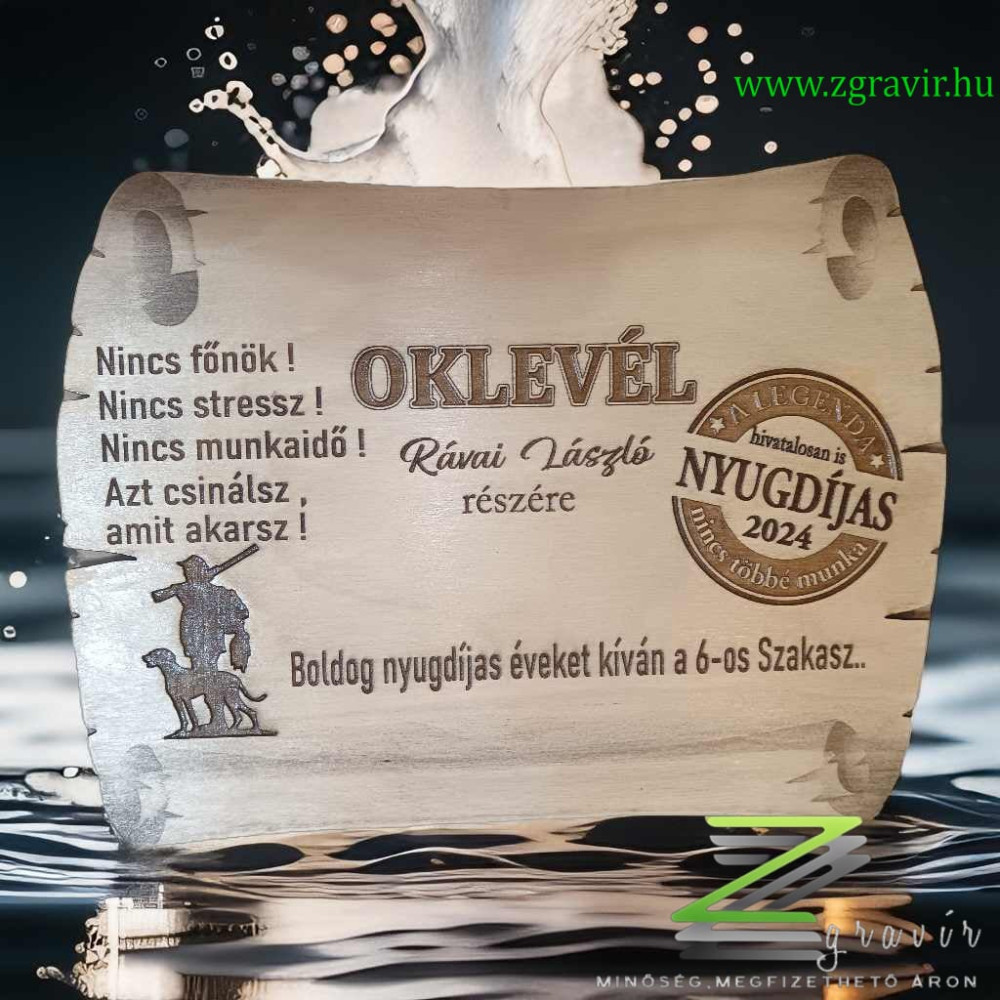 Oklevél