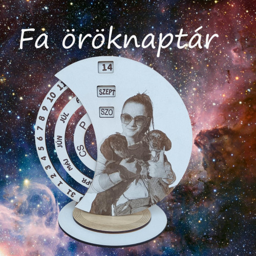 Öröknaptár fényképpel