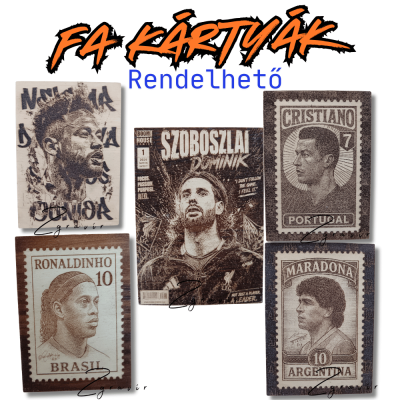 Rendelhető fa gyűjtőkártyák (63x89 mm)